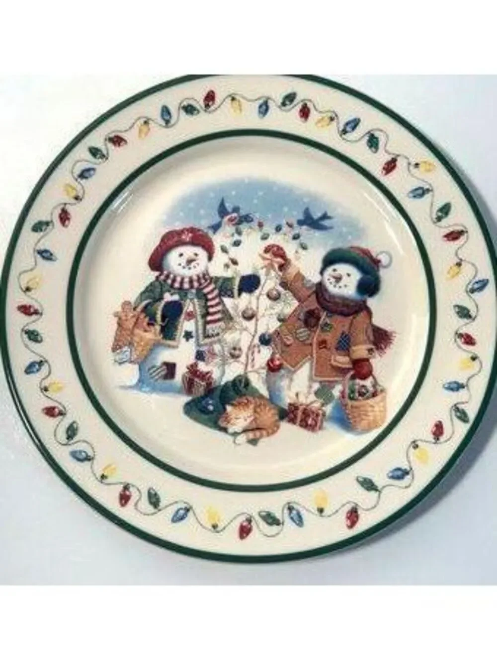 Longaberger Flurry Snowball Christmas 1999 Snowman 9